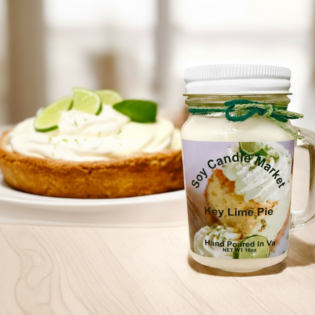 Key Lime Pie Soy Candle