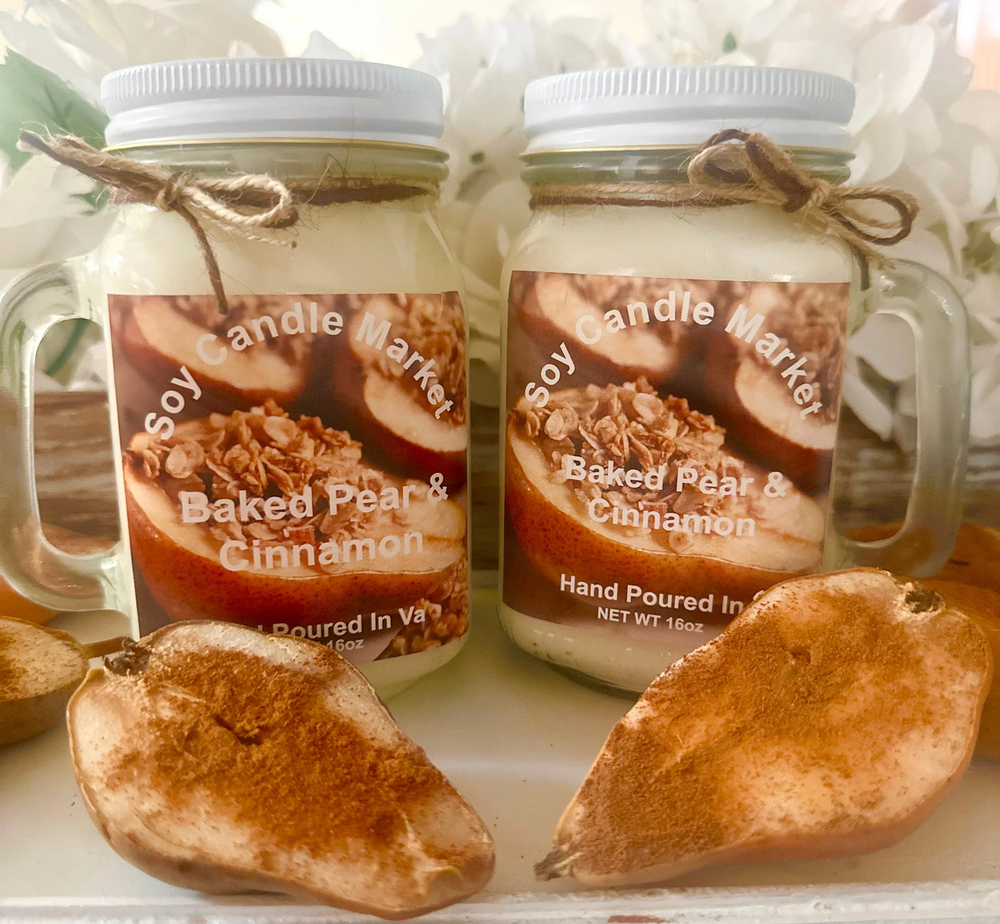 Baked Pears And Cinnamon