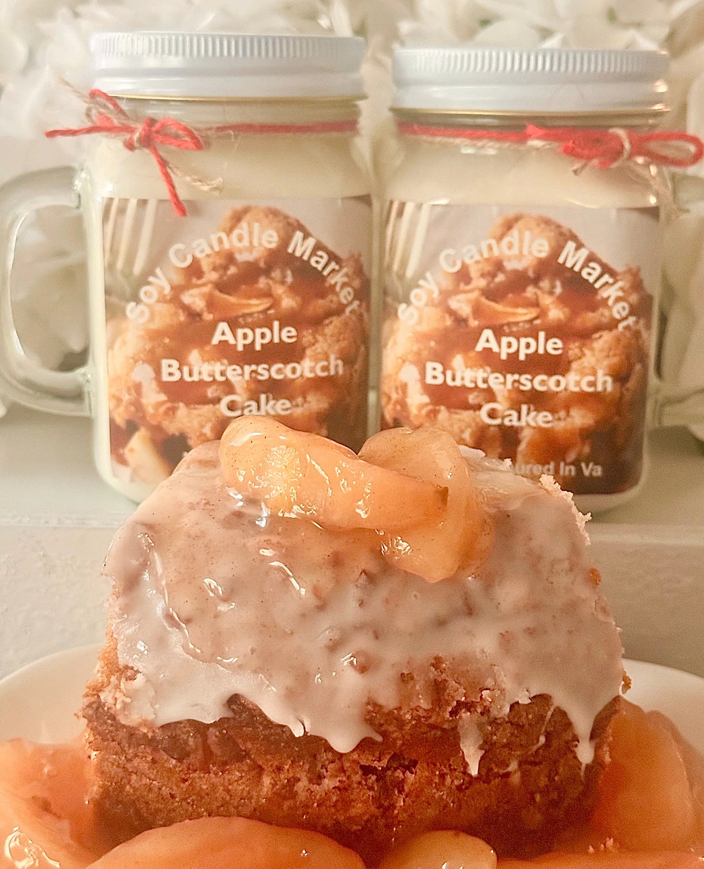 Apple Butterscotch Cake