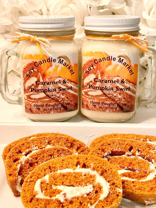 Caramel & Pumpkin Swirl