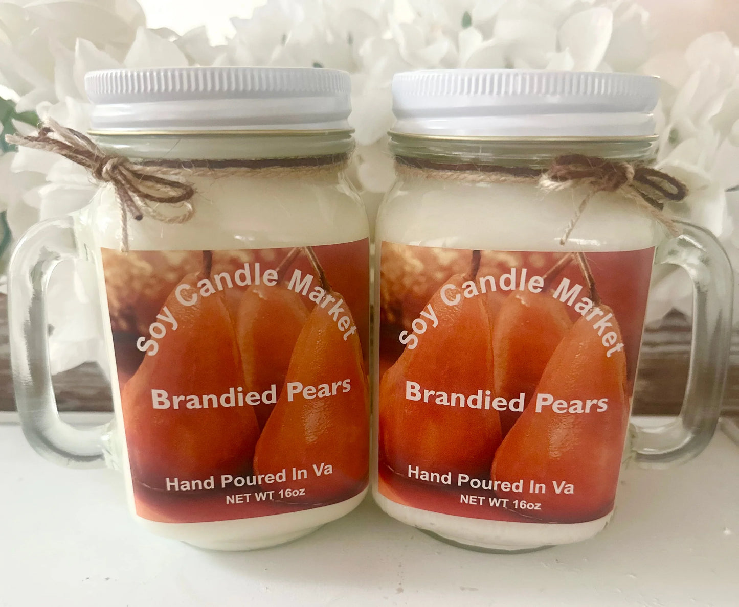Brandied Pears