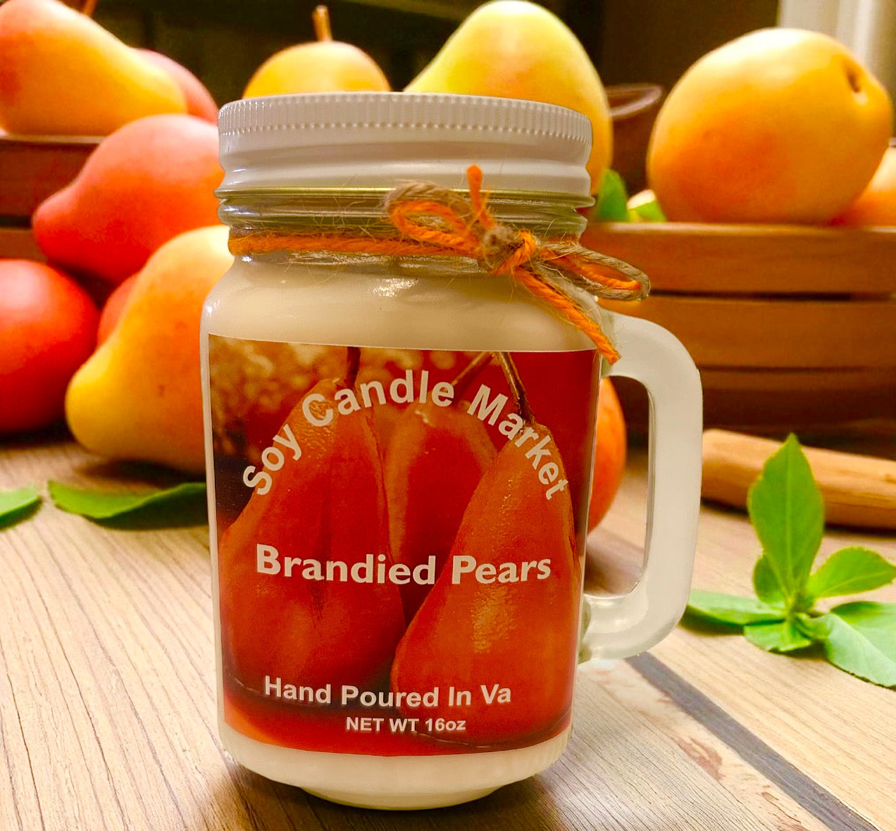 Brandied Pears