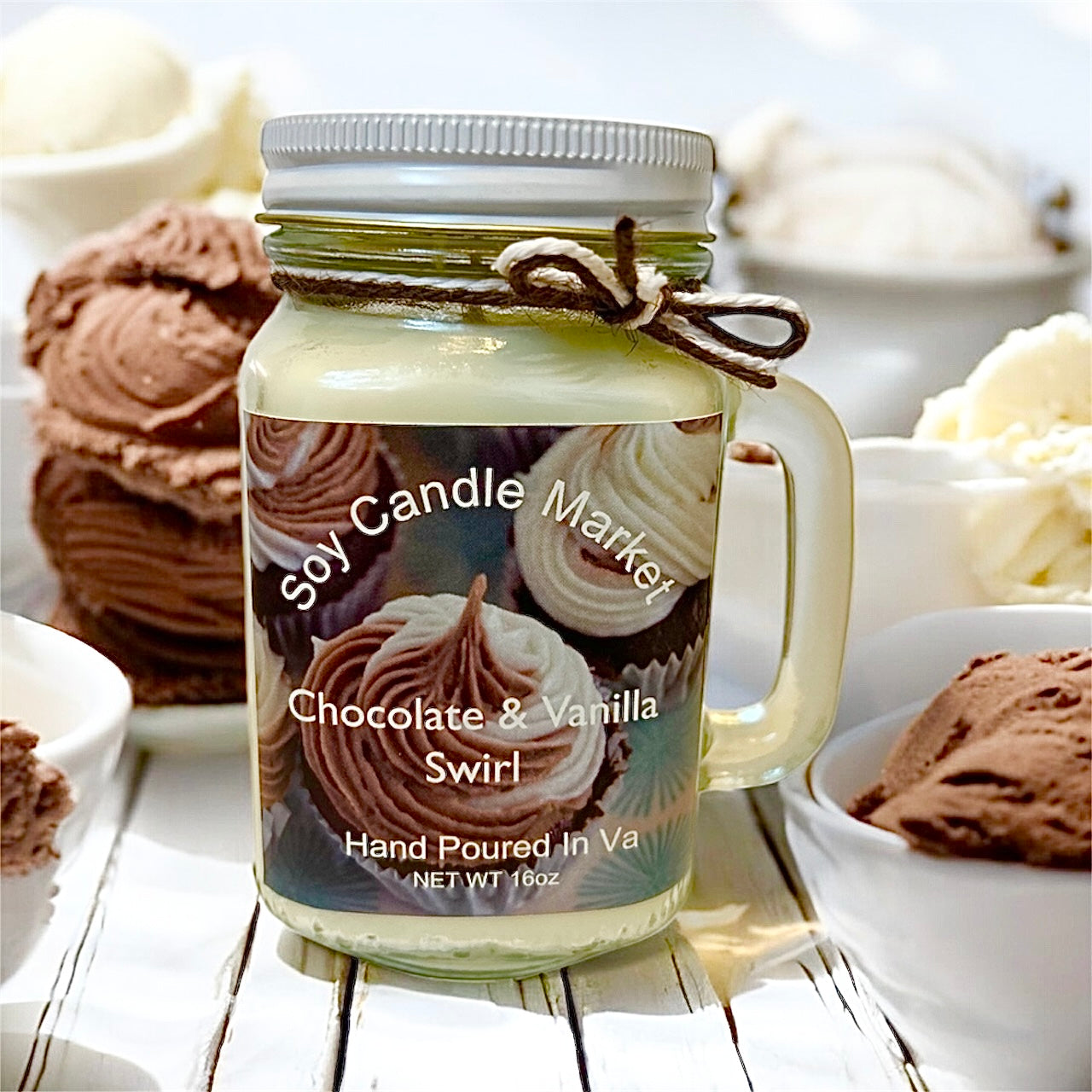 Chocolate Vanilla Swirl