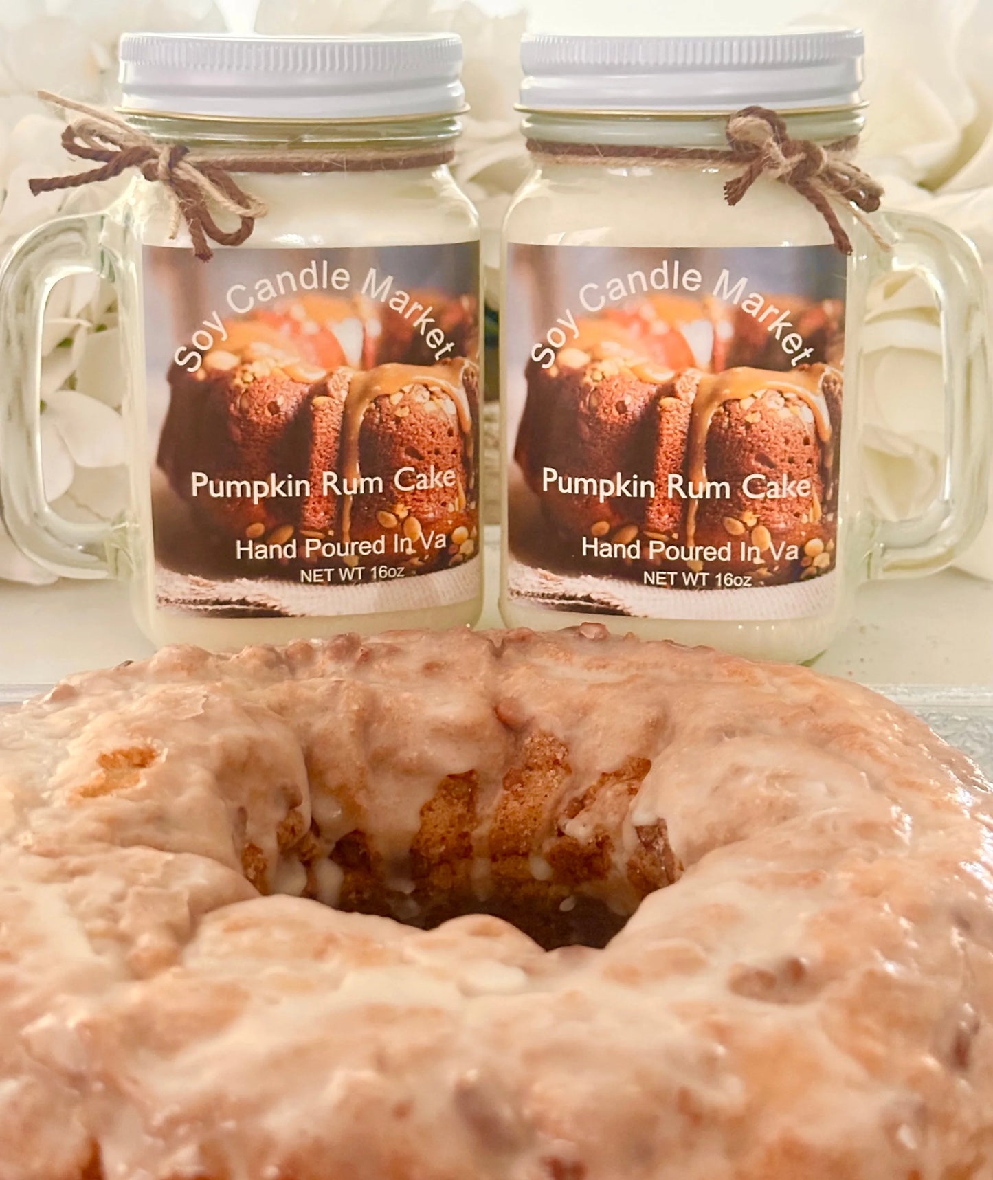 Pumpkin Rum Cake