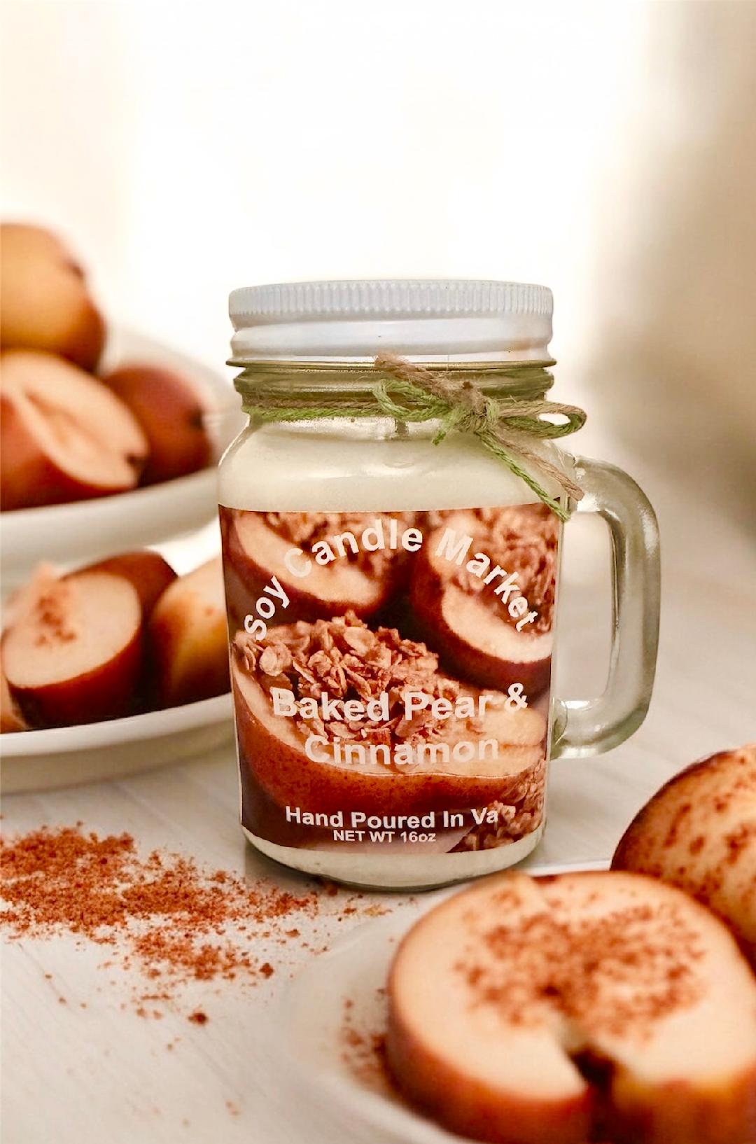 Baked Pears And Cinnamon