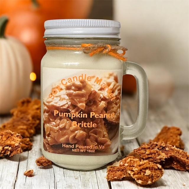 Pumpkin Peanut Brittle