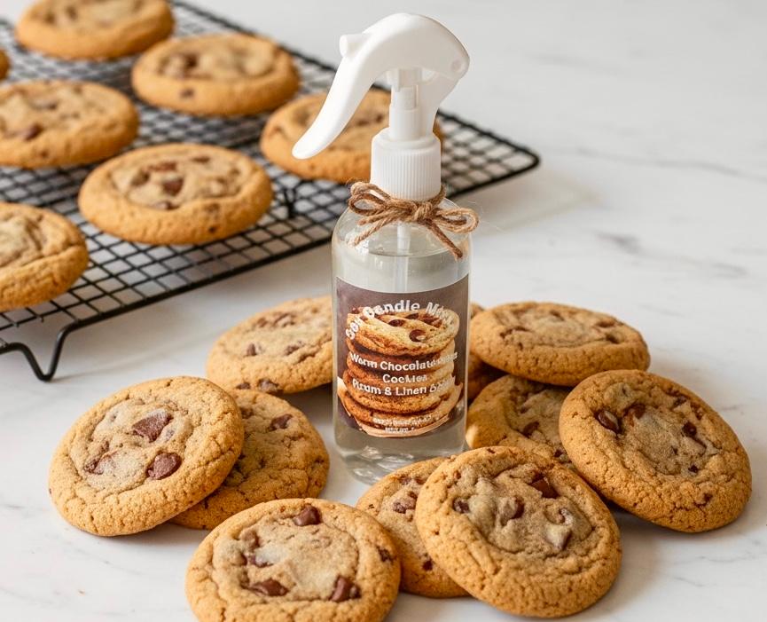 Warm Chocolate Chip Cookie room & linen spray