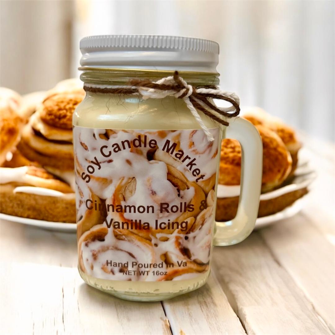 Cinnamon Rolls & Vanilla Icing