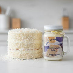 Coconut Layer Cake Soy Candle