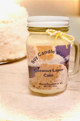 Coconut Layer Cake Soy Candle