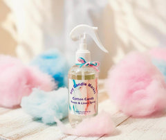 Cotton Candy with our all-natural Room & Linen Spray