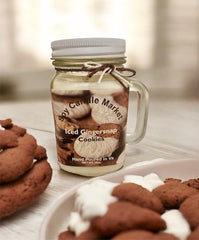 Iced Gingersnap Cookies