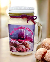 Jelly Doughnut Soy Candle