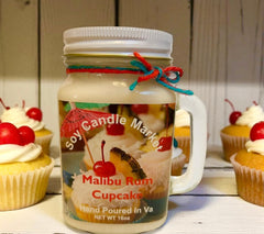 Malibu Rum Cupcake