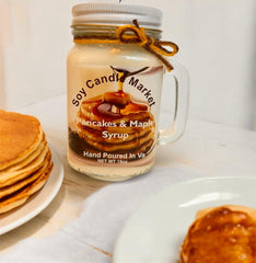 Pancakes and Maple Syrup