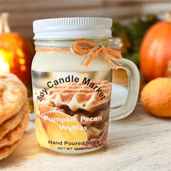 Pumpkin Pecan Waffles