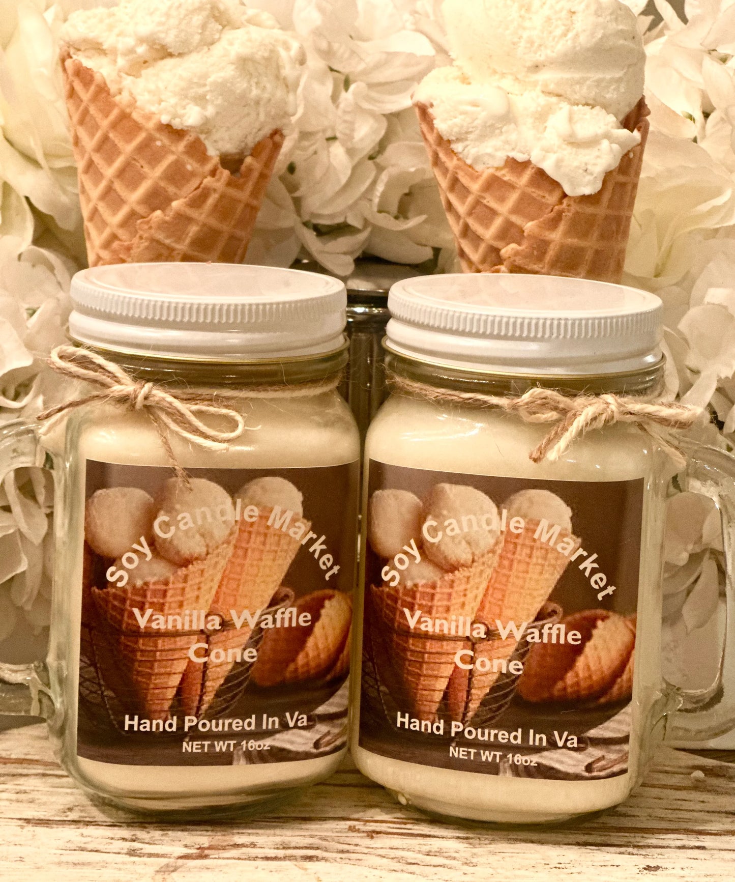 Vanilla Waffle Cone
