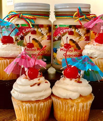 Malibu Rum Cupcake