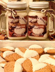 Iced Gingersnap Cookies